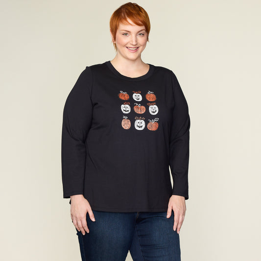 Black Front Detail Women