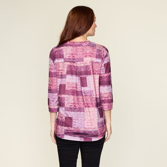 Plum Wine Back Detail Missy