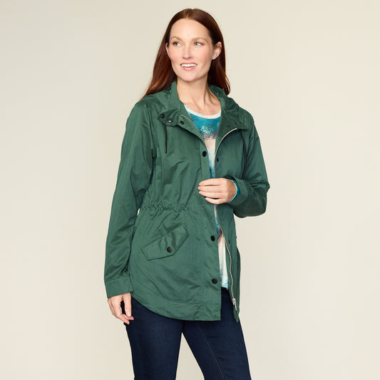 Jungle Green Front Detail Missy