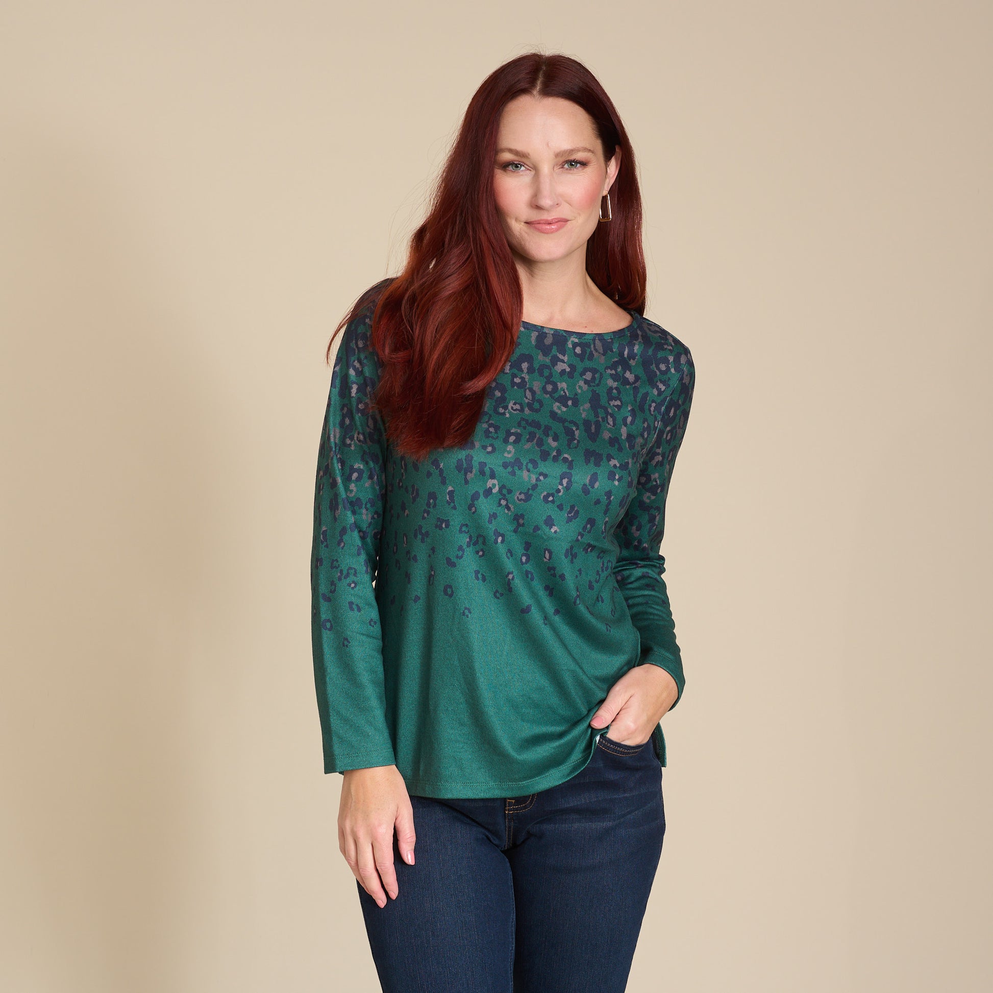 Evergreen Front Detail Missy