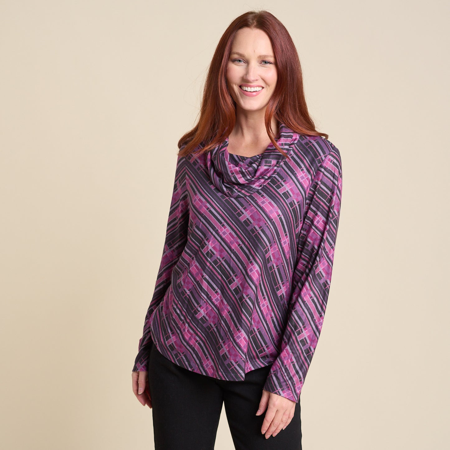 Black Front Detail Missy
