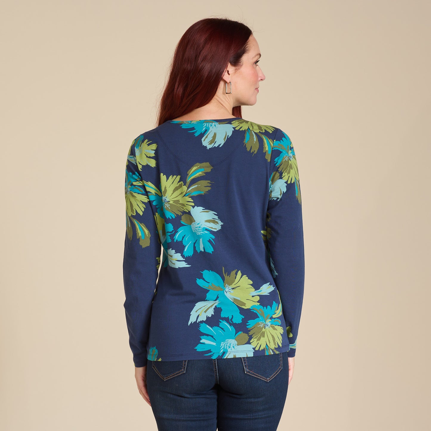 Navy Multi Back Detail Missy