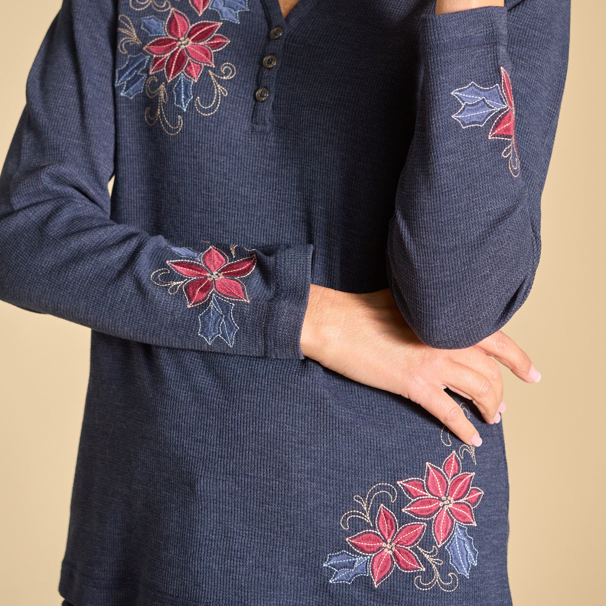 Navy Blazer Detail Missy