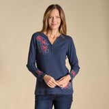 Navy Blazer Front Detail Missy