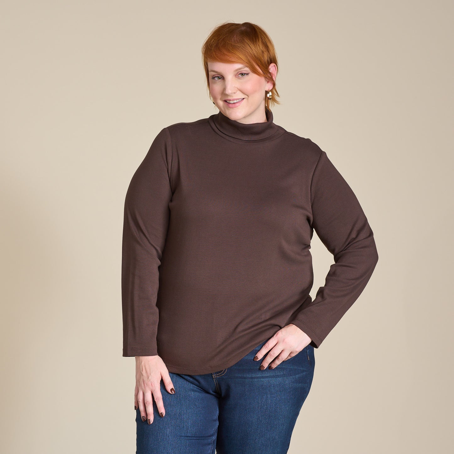 Coffee Bean Front Detail Women