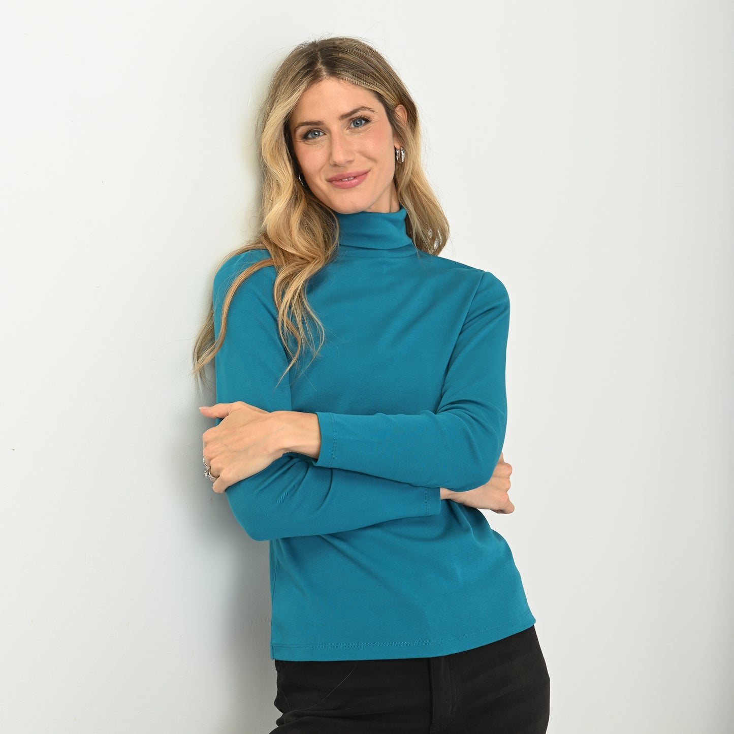 Illusion Teal Front Detail Missy
