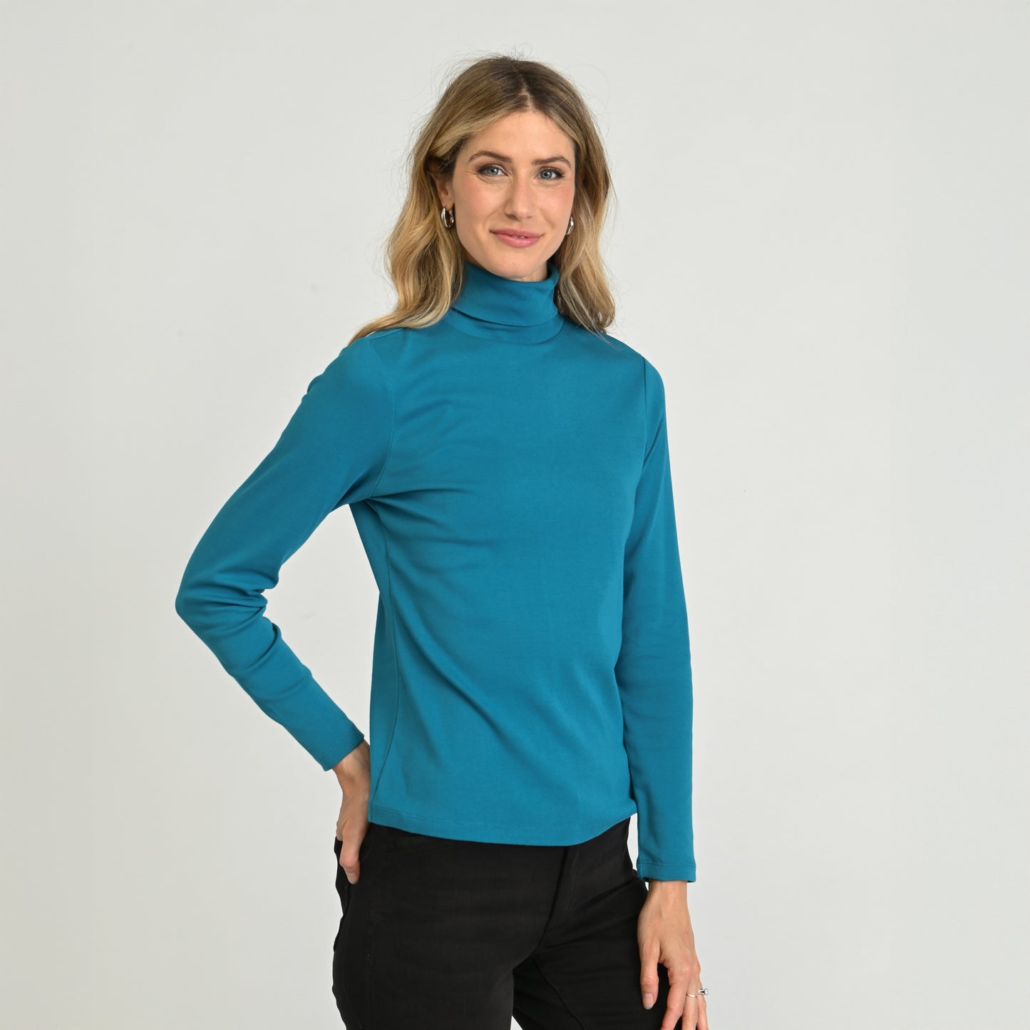 Illusion Teal Side Detail Missy