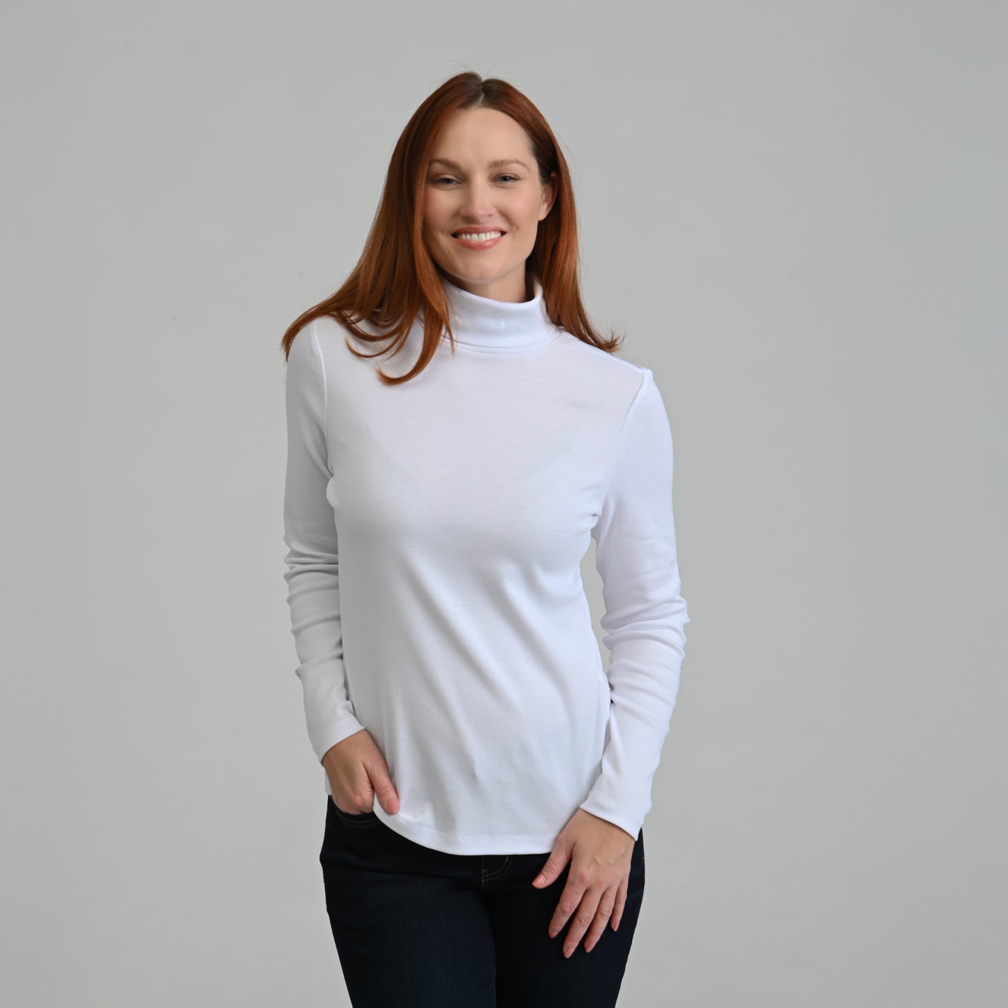 White Front Detail Missy