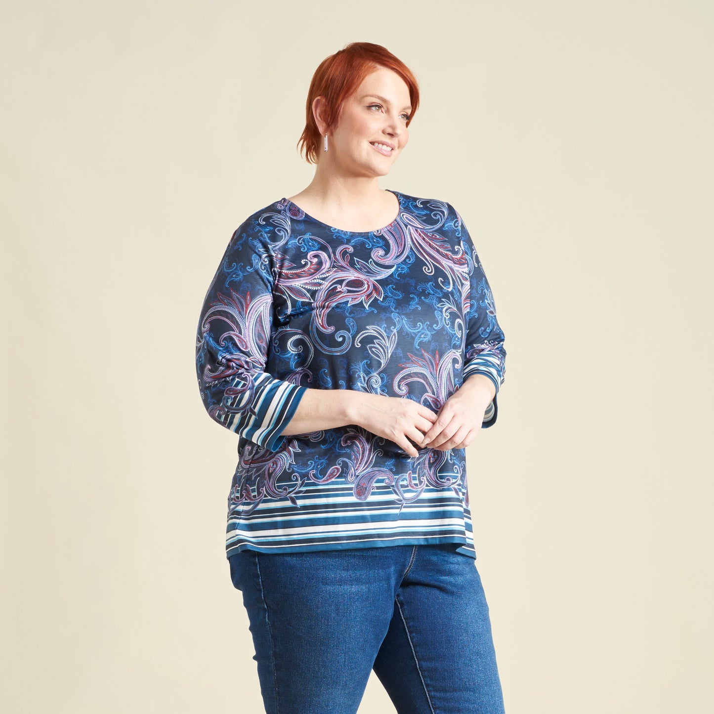 Classic Blue Side Detail Women