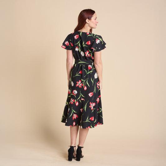 Black Multi Back Detail Missy