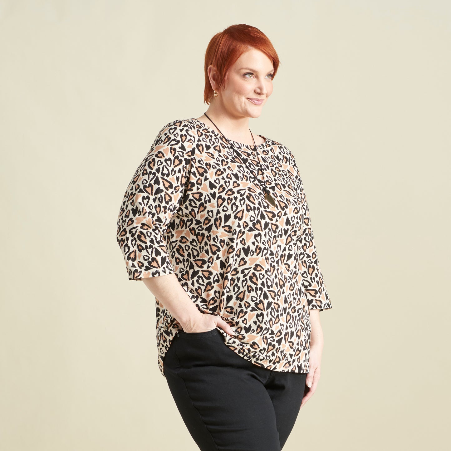 Black Side Detail Women