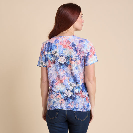 Skyway Blue Back Detail Missy