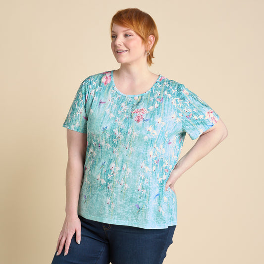 Willowbough Green Front Detail Women