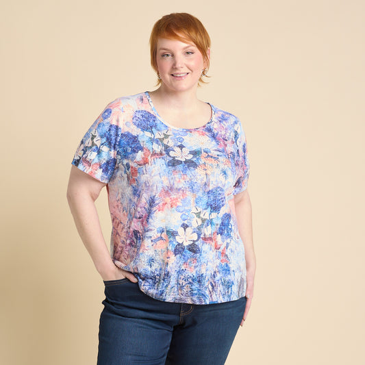 Skyway Blue Front Detail Women