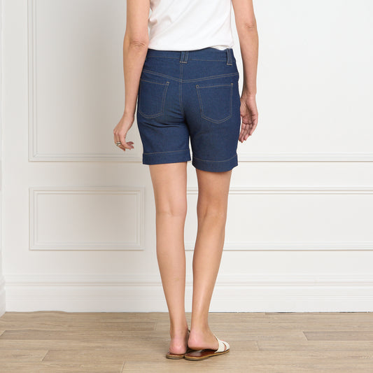 Dark Stonewash Back Detail Missy