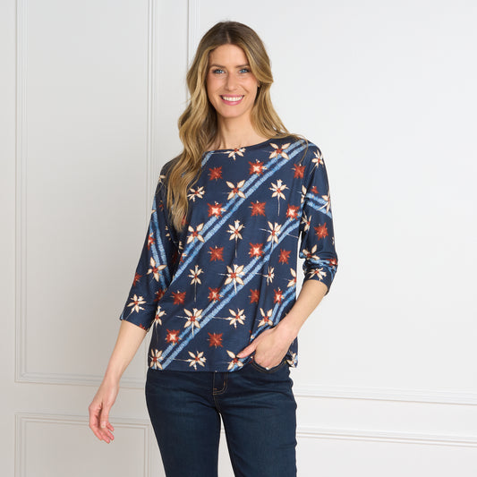 Navy Blazer Front Detail Missy