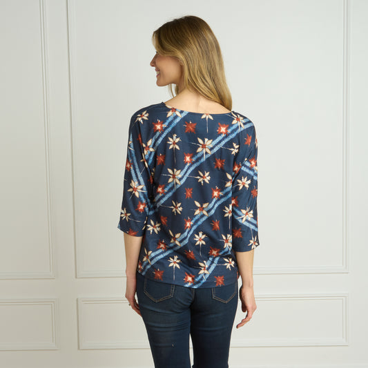 Navy Blazer Back Detail Missy