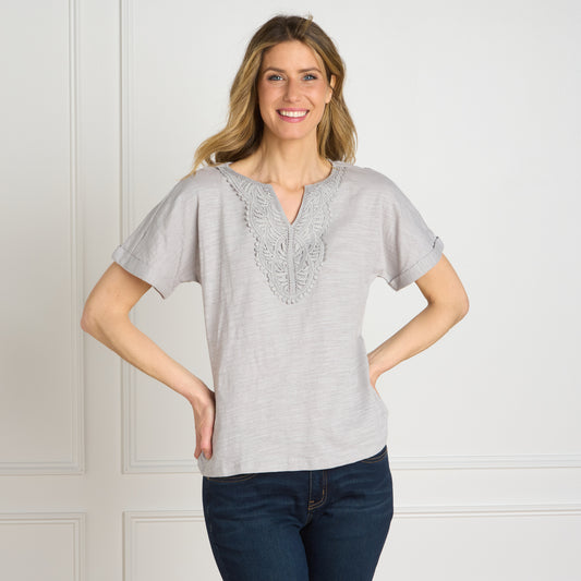 Alloy Front Detail Missy