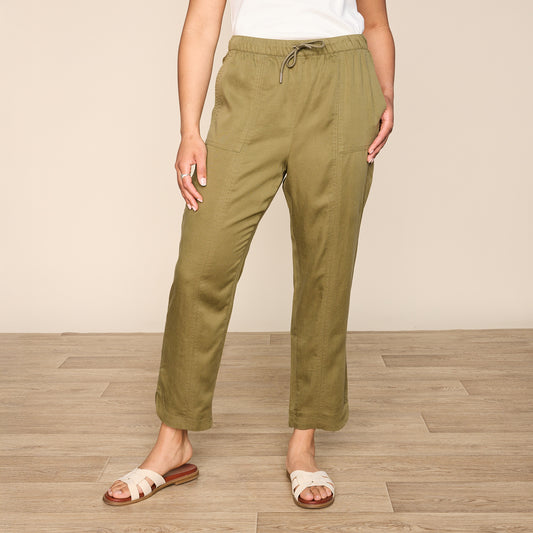 Burnt Olive Front Detail Missy
