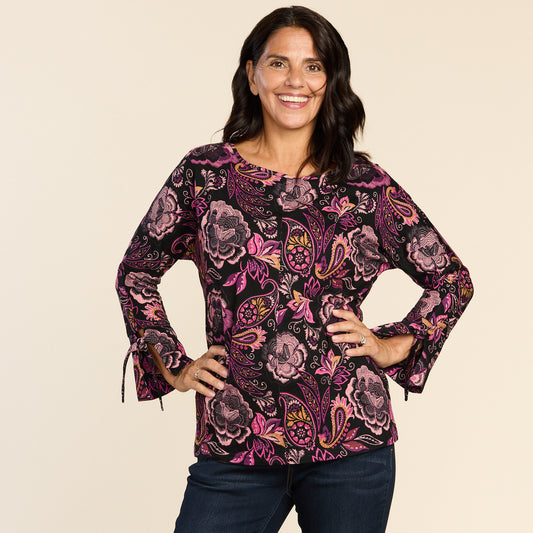 Plum Purple Front Detail Missy