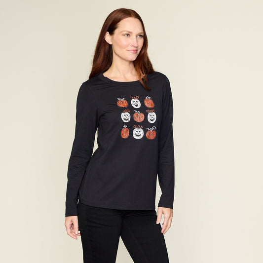 Black Front Detail Missy