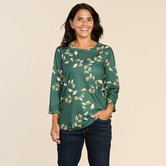 Jungle Green Front Detail Missy