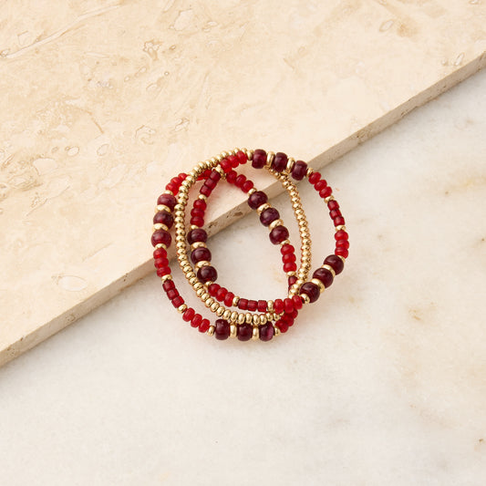 Tibetan Red Detail