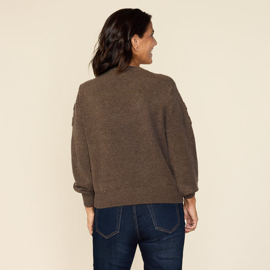 Brown Back Detail Missy
