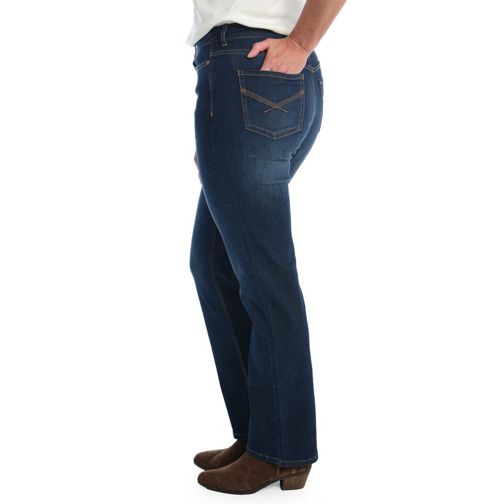Dark Stonewash Side Detail Missy