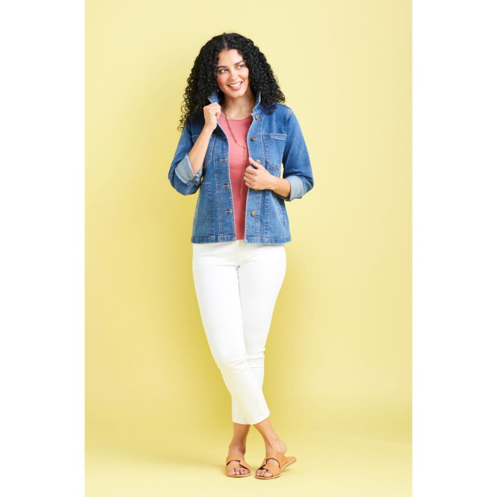 Medium Denim Brand Photography Missy