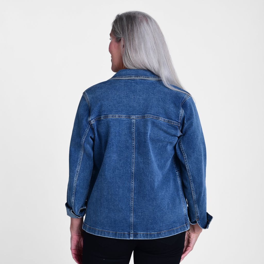 Medium Denim Back Detail Missy