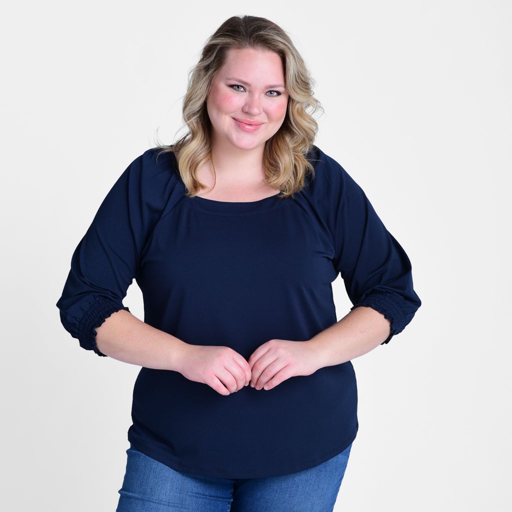 Navy Front Detail Women