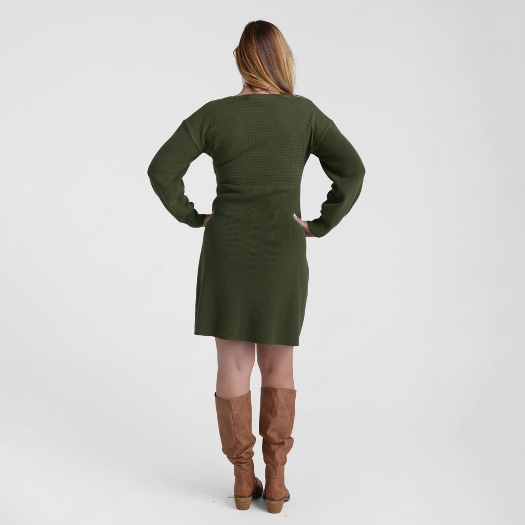 Rifle Green Back Detail Missy