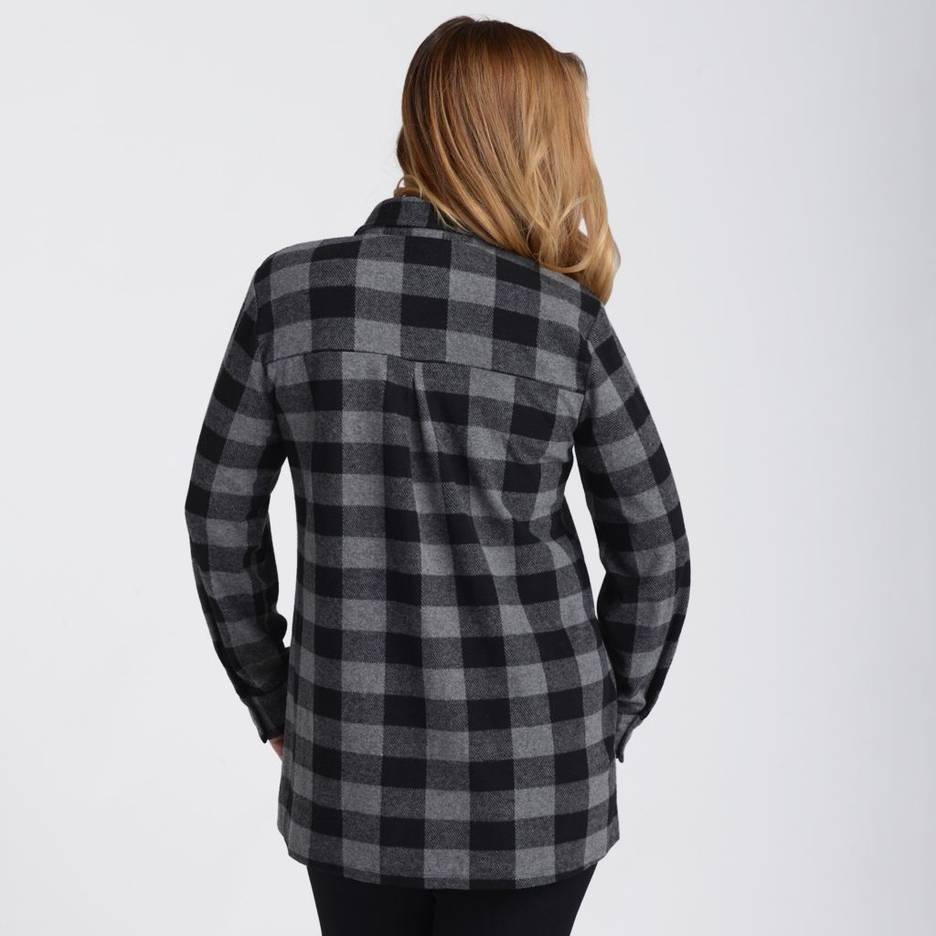 Charcoal Grey Back Detail Missy