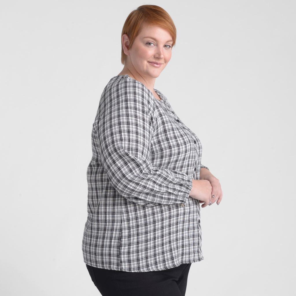 Black White Side Detail Women