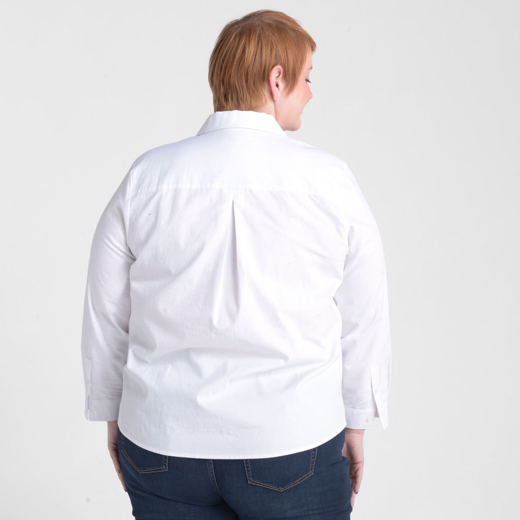 Bright White Back Detail Women