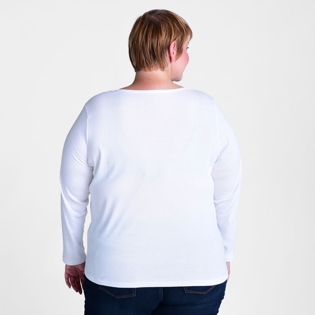 White Back Detail Women