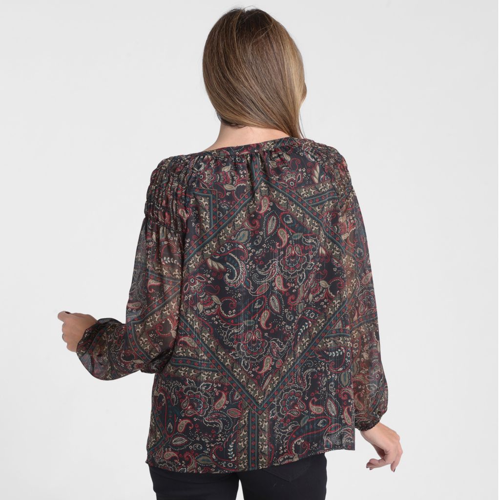 Black Multi Back Detail Missy