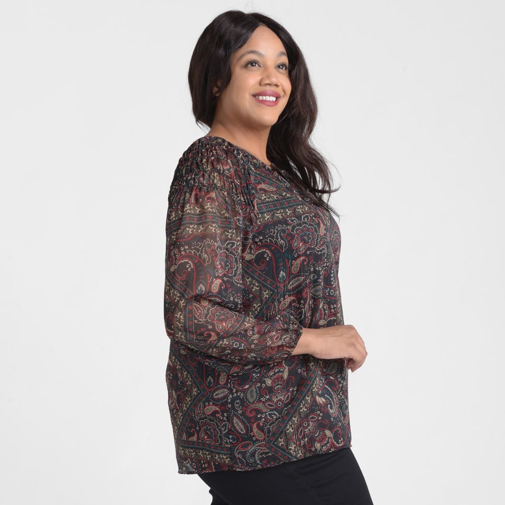 Black Multi Side Detail Women