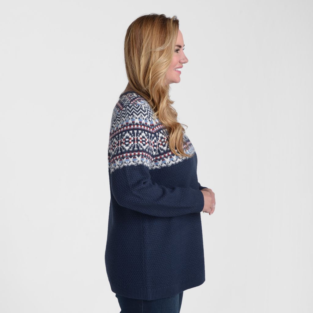 Navy Blazer Side Detail Missy