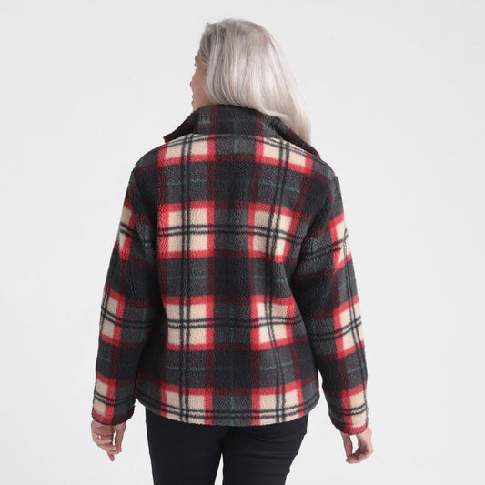 Plaid Back Detail Missy