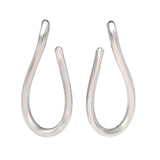Abstract Oval Earring