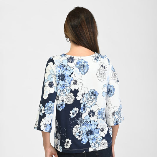 Navy Blazer Back Detail Missy