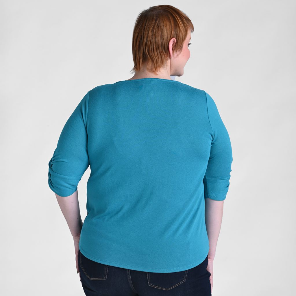 Paradise Blue Back Detail Women