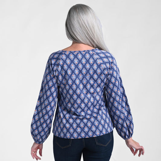 Deep Indigo Back Detail Missy