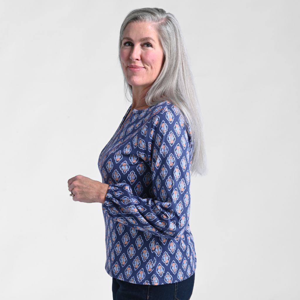 Deep Indigo Side Detail Missy