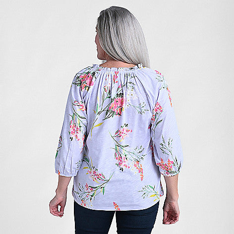 Purple Heather Back Detail Missy