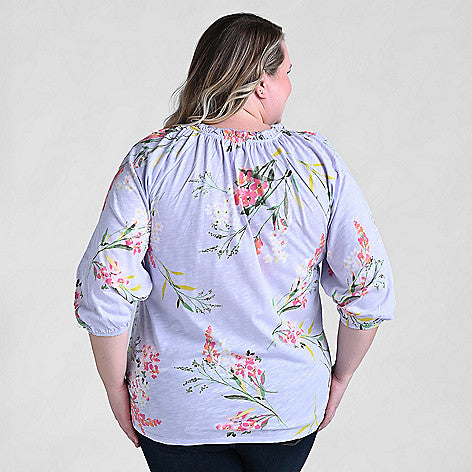 Purple Heather Back Detail Women