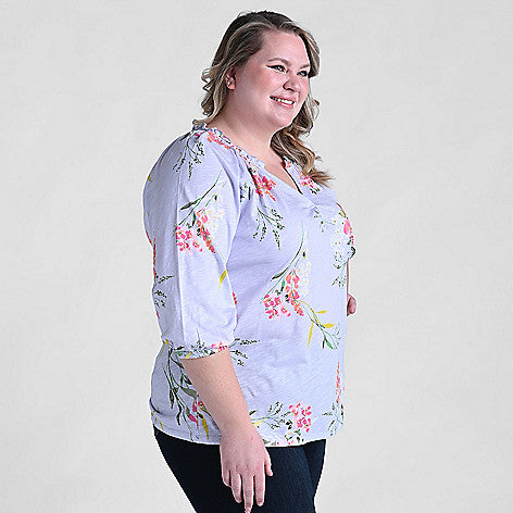 Purple Heather Side Detail Women