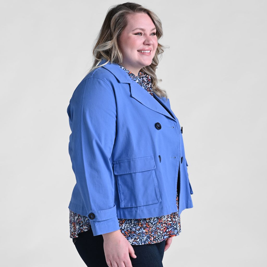 Blue Hydrangea Side Detail Women